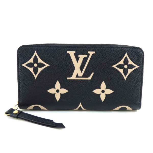 49912 1 Louis Vuitton Zippy Wallet Monogram Empreinte