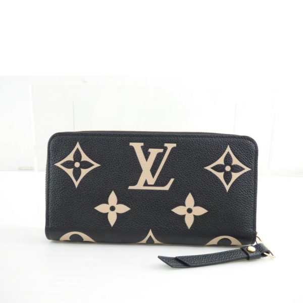 49912 2 Louis Vuitton Zippy Wallet Monogram Empreinte