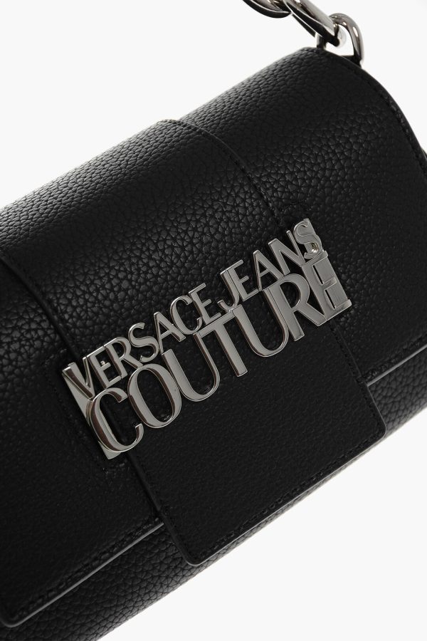 4d39173bff122de dk 4 Versace Jeans Couture Faux Leather Bag Black