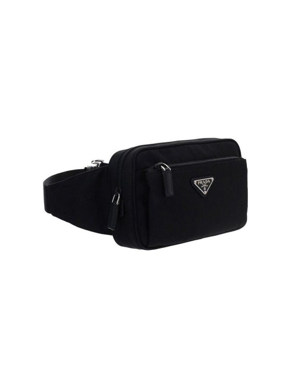 4f498145546dacf ia 3 PRADA Pouch Bag Black