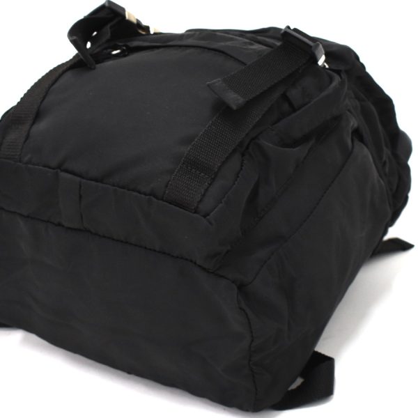 binary comment Prada Mini Rucksack Nylon Black