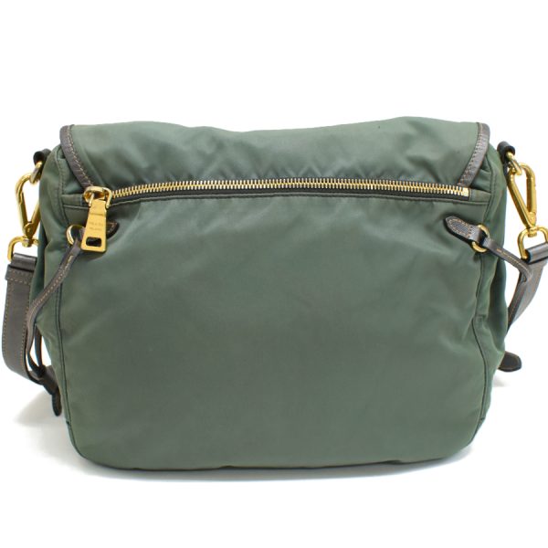 5000105884103324 3 Prada Crossbody Shoulder Bag Porpora Nylon Green