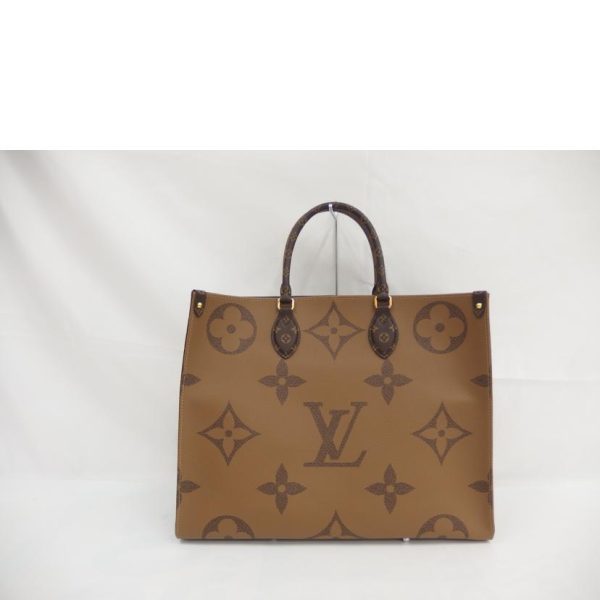 50165 2 Louis Vutton On The Go GM Monogram Giant Reverse Bag