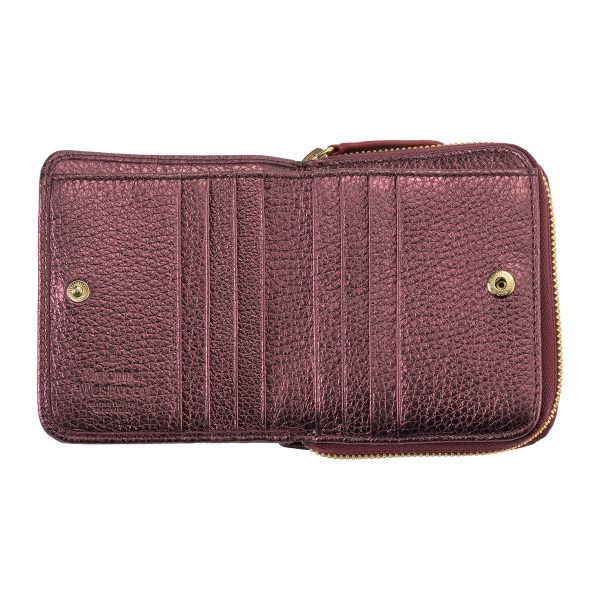 51080020l004ej411 4 Vivienne Westwood Bifold Wallet Grain Purple