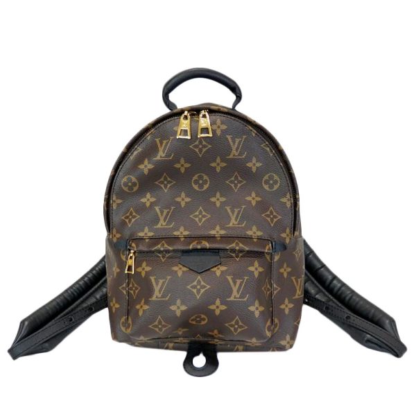 51353 1 Louis Vuitton Palm Springs Backpack PM Monogram Backpack Brown