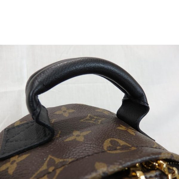 51353 4 Louis Vuitton Palm Springs Backpack PM Monogram Backpack Brown