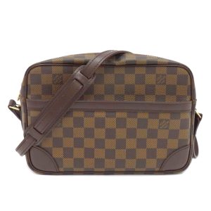 51425 1 Louis Vuitton Trouville Boston Bag Monogram Brown