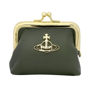 52010004l001jm408 1 Vivienne Westwood Coin Case Khaki Olive Green