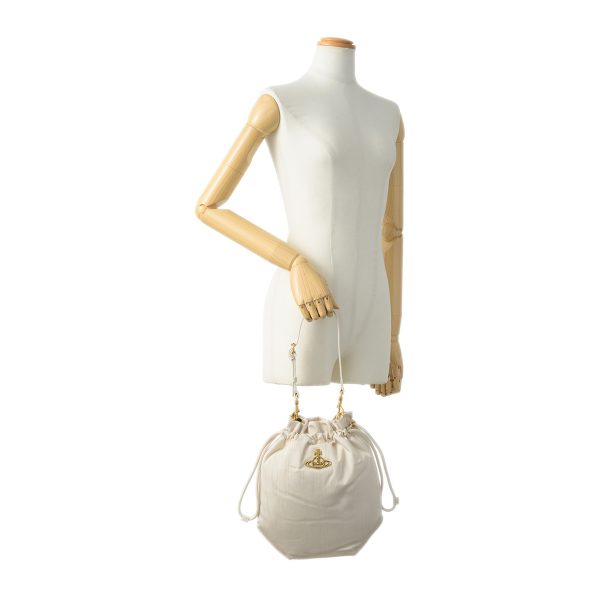 52040058w00ssa408 6 Vivienne Westwood Handbag Ivory White