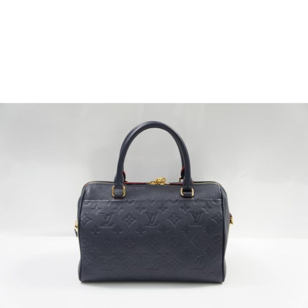 52091 2 Louis Vuitton Speedy Bandouliere 25 Marine Rouge