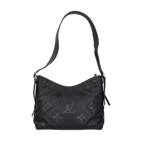 52251 2 Louis Vutton NM Monogram Empriente All Zip Carry Bag Black