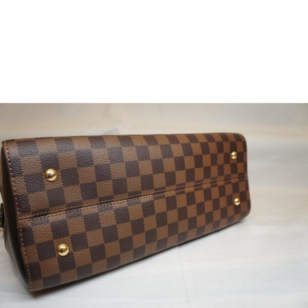 52831 3 Louis Vuitton Kensington Bowling Shoulder Bag Brown