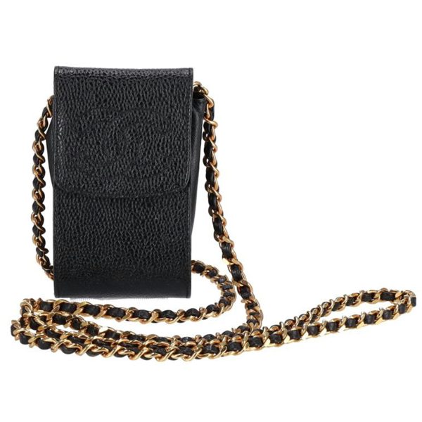 53501 1 Chanel Chain Pouch Caviar