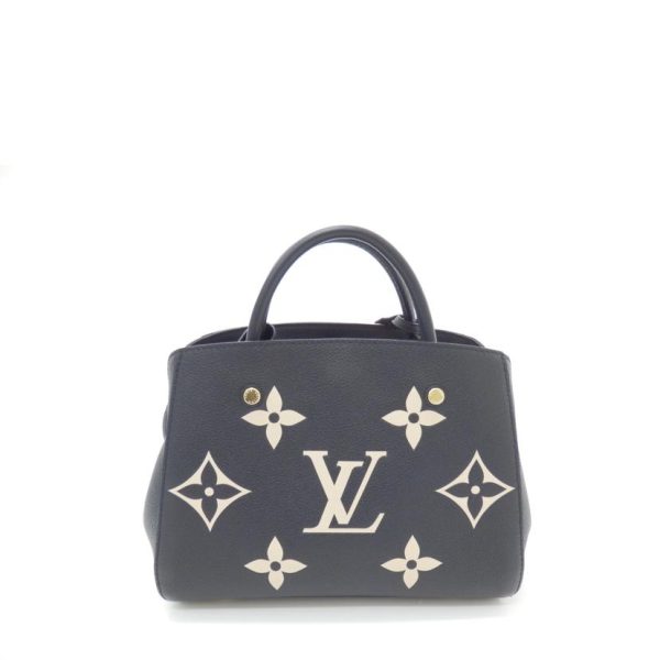 53982 2 Louis Vuitton Montaigne BB Monogram Empreinte Bag