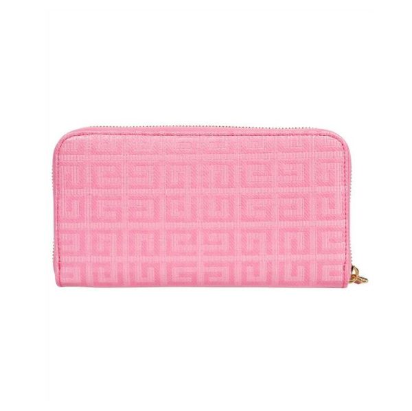 540 Givenchy Long Zip Wallet Light Pink