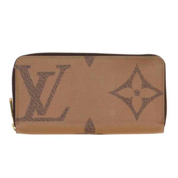 54119 1 Louis Vuitton Zippy Wallet Monogram Giant Brown