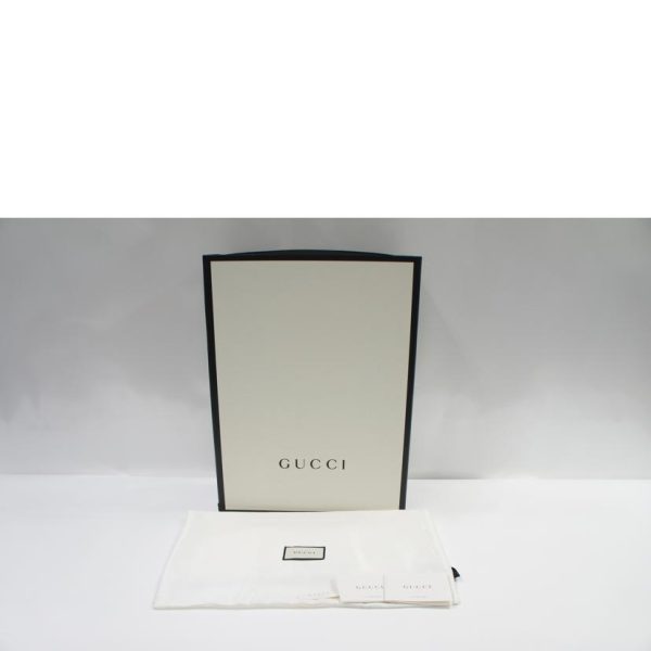 55139 11 Gucci Allie Leather Large Top Handle Bag