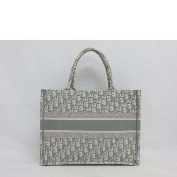 55147 2 Louis Vutton Back Book Medium Tote Bag Gray