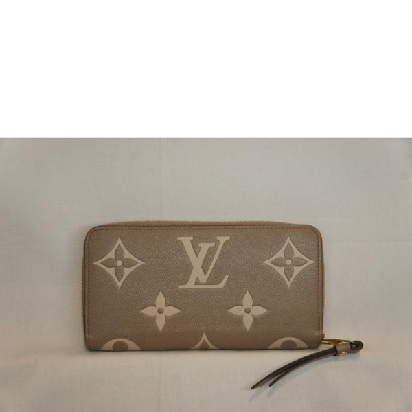 55529 1 Louis Vuitton Zippy Wallet Bicolor Empreinte