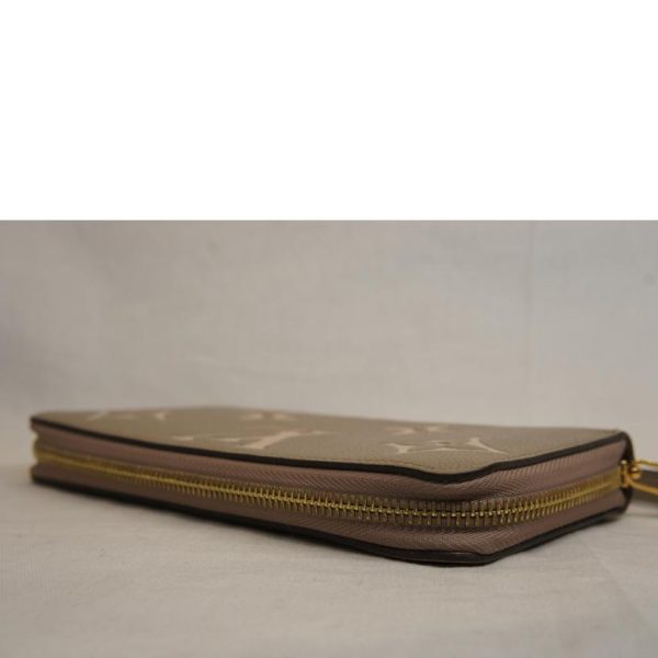 55529 3 Louis Vuitton Zippy Wallet Bicolor Empreinte