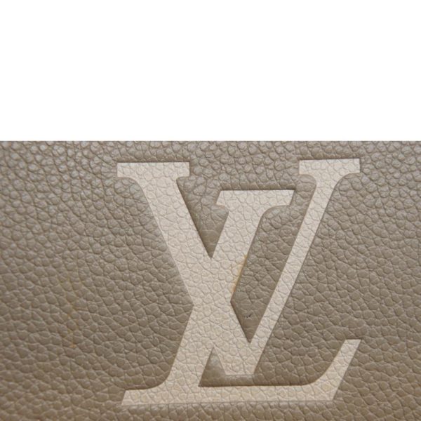 55529 7 Louis Vuitton Zippy Wallet Bicolor Empreinte