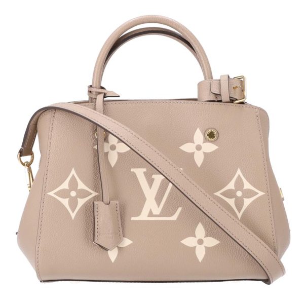 56052 1 Louis Vuitton Montaigne BB Empreinte Tourtreme Hand Bag