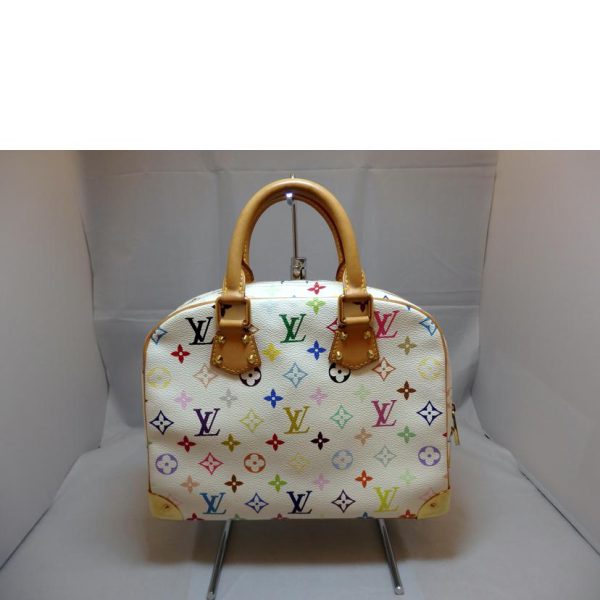 56260 2 Louis Vuitton Deauville MG Multicolor Bag Bronze