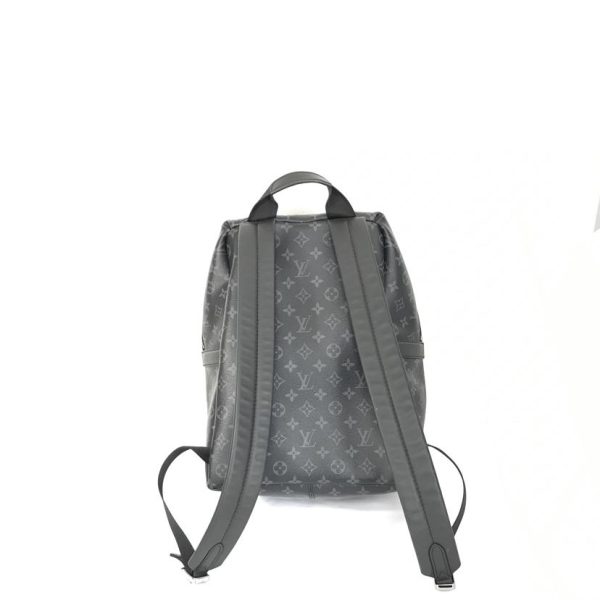 57728 2 Louis Vuitton Apollo Monogram Eclipse Leather Backpack Blue