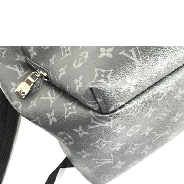 57728 5 Louis Vuitton Apollo Monogram Eclipse Leather Backpack Blue