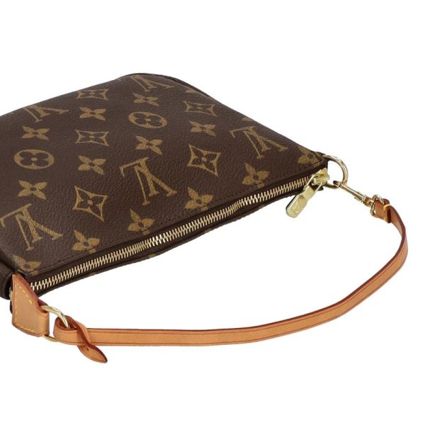 58039 4 Louis Vuitton Old Model Pochette Accessory Monogram