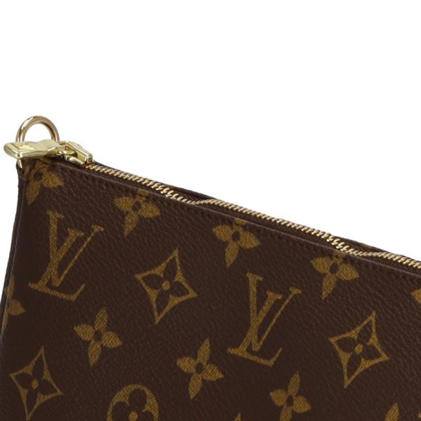 58039 7 Louis Vuitton Old Model Pochette Accessory Monogram