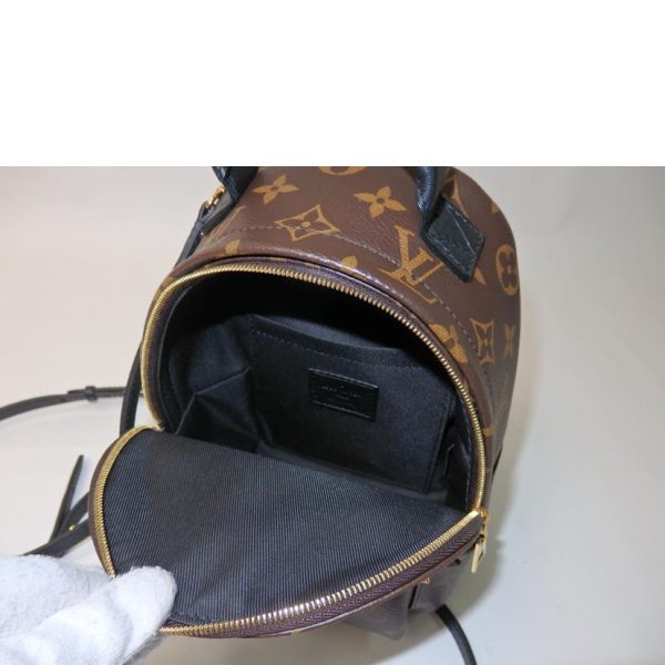 58942 5 Louis Vuitton Palm Springs Monogram Backpack Brown