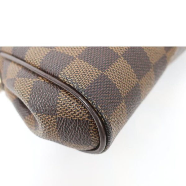 58983 4 Louis Vuitton Eva Damier Ebene 2Way Bag Chain Shoulder