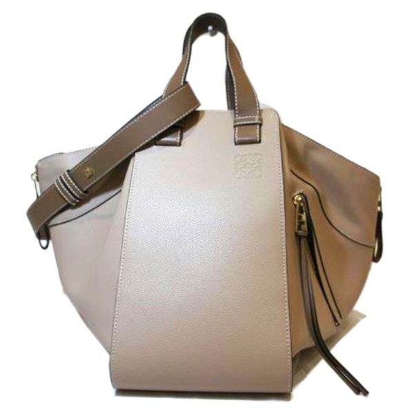 59769 1 Loewe Hammock Medium Handbag Beige