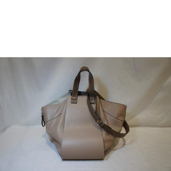 59769 2 Loewe Hammock Medium Handbag Beige