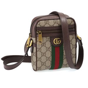 598127 96iwt 8745 Gucci GG Line Shoulder Brown