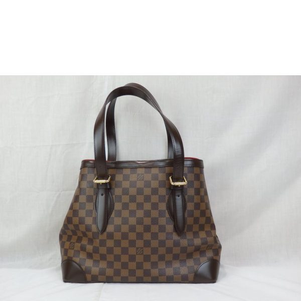 59885 2 Louis Vuitton Damier Hampstead Brown Bag