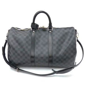 59898 1 Louis Vuitton Monogram Trotter Shoulder Bag Brown