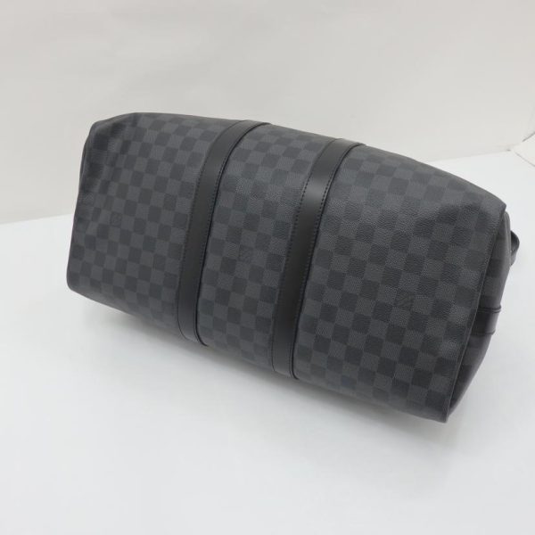 59898 3 Louis Vuitton Keepall 45 Bandouliere Damier Graphite