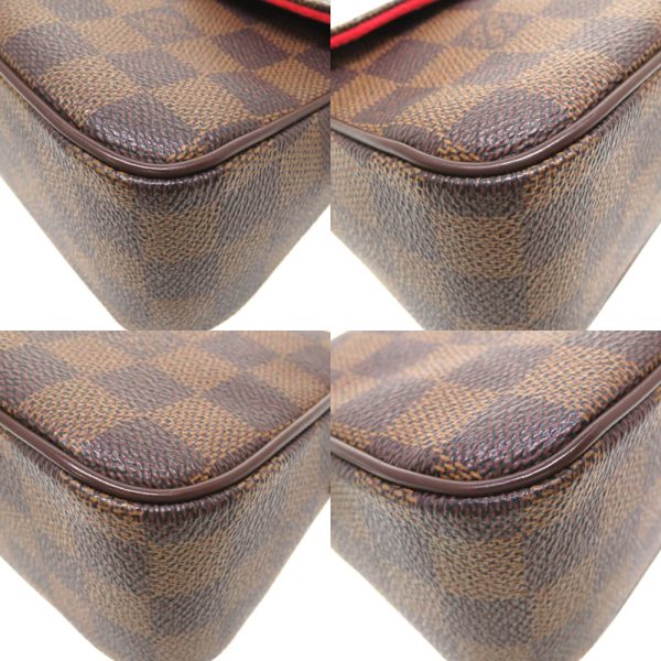 5a0086izi6 9 Louis Vuitton Damier Ravello PM Hand bag Brown