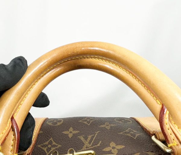 6 621 Louis Vuitton Boston Bag Travel Keepall 55 Brown