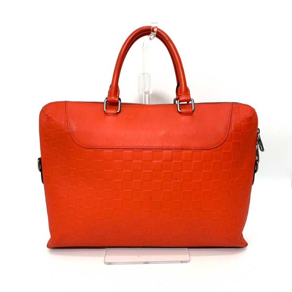 6 lv230721 2ta 01 Louis Vuitton PDJ Porte de Cumandour Magma Orange Briefcase