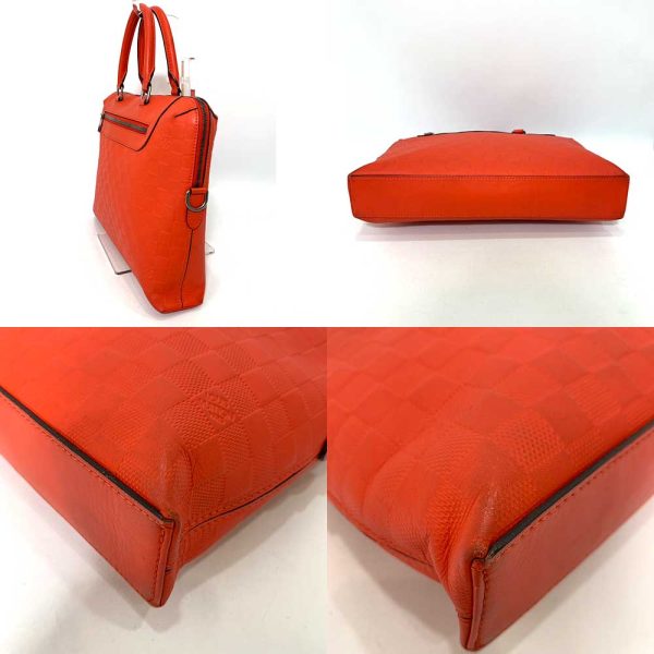 6 lv230721 2ta 02 Louis Vuitton PDJ Porte de Cumandour Magma Orange Briefcase