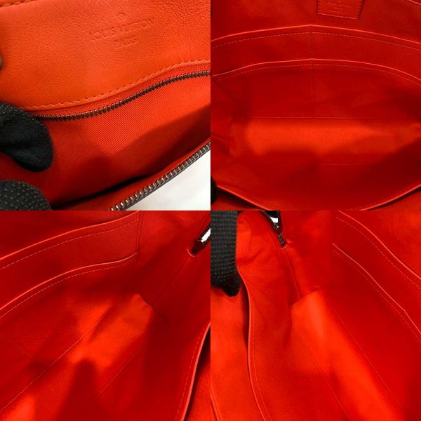 6 lv230721 2ta 04 Louis Vuitton PDJ Porte de Cumandour Magma Orange Briefcase