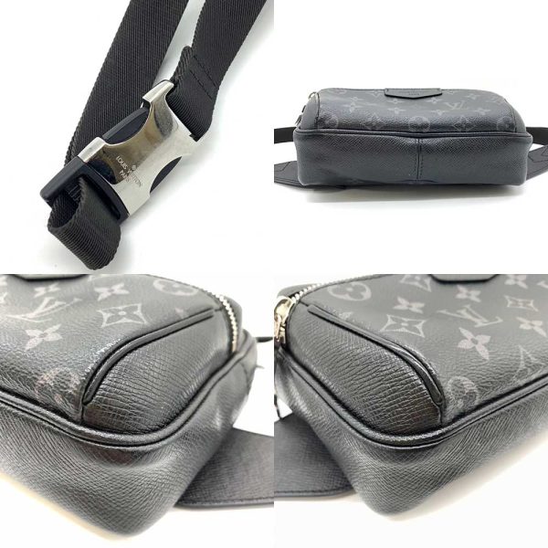 6 lv240105 2ta 02 Louis Vuitton Outdoor Monogram Eclipse Waist Bag Black