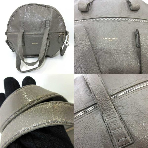 6 ot210725 2ta 02 Balenciaga Air Hobo Boston Bag Gray