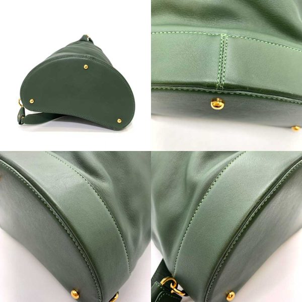 6 ot230929 1ta 02 Loewe Anton Shoulder Bag Khaki Green