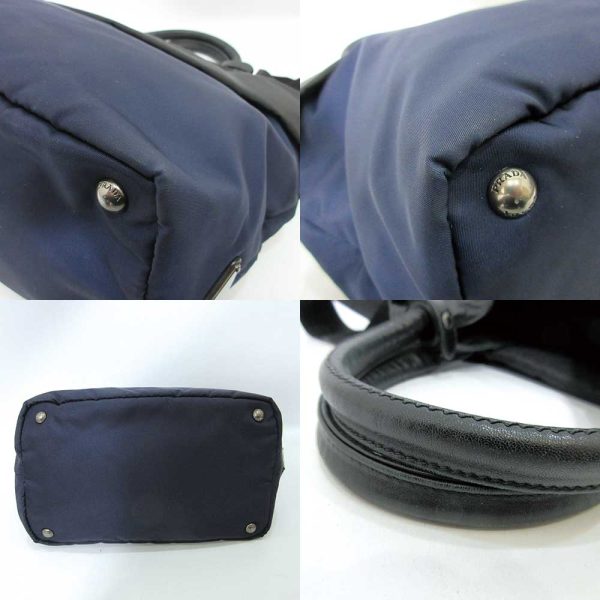 6 pr200121 1ta 03 Prada Handbag Navy