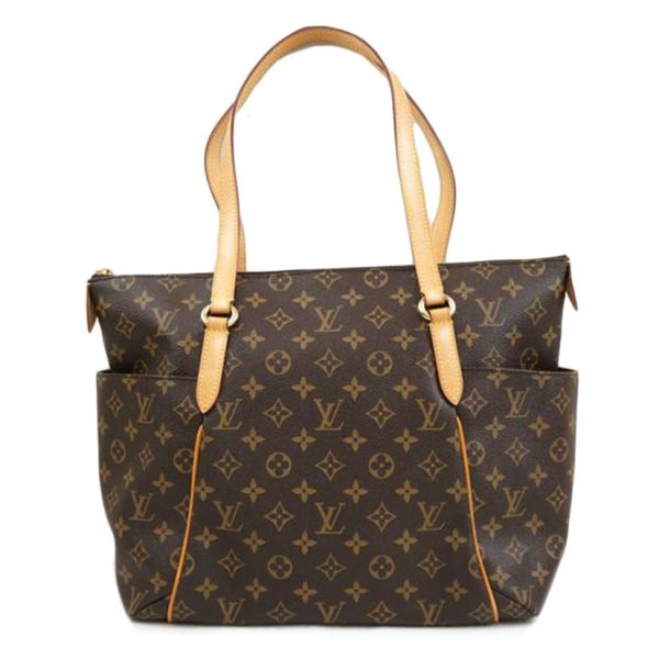 60648 1 Louis Vuitton Totally Monogram Shoulder Bag Brown