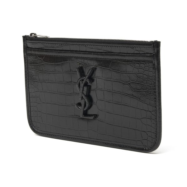 606533 1qp0d 100001 Saint Laurent Niki Pouch Black